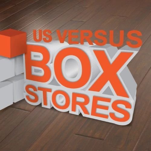 Us vs box stores Carpet Cabin, Inc